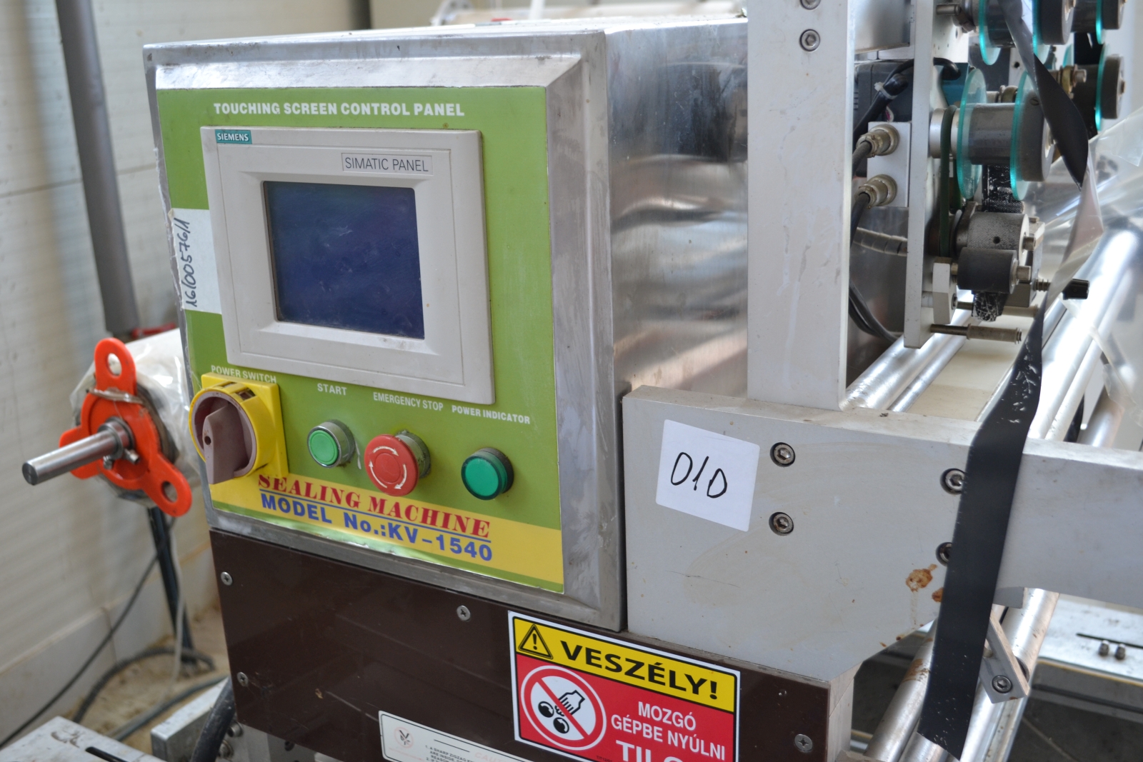 Packaging machine 3