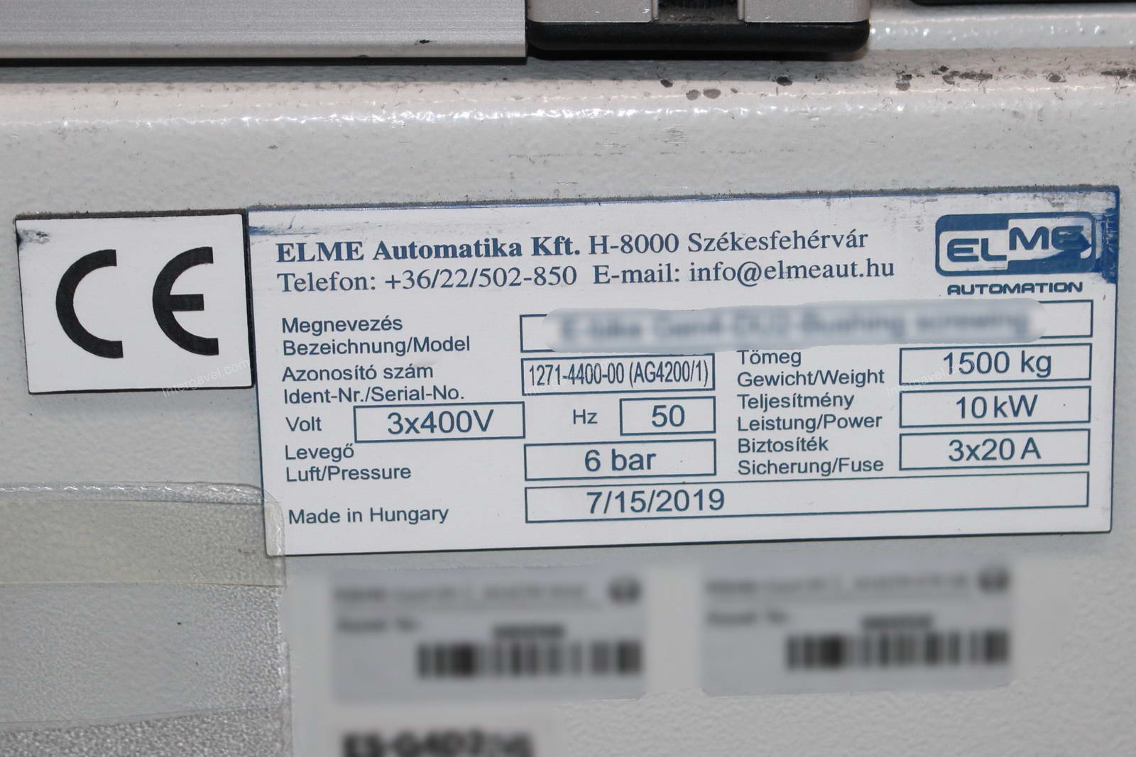 Szerelő munkahely (bontott) 2