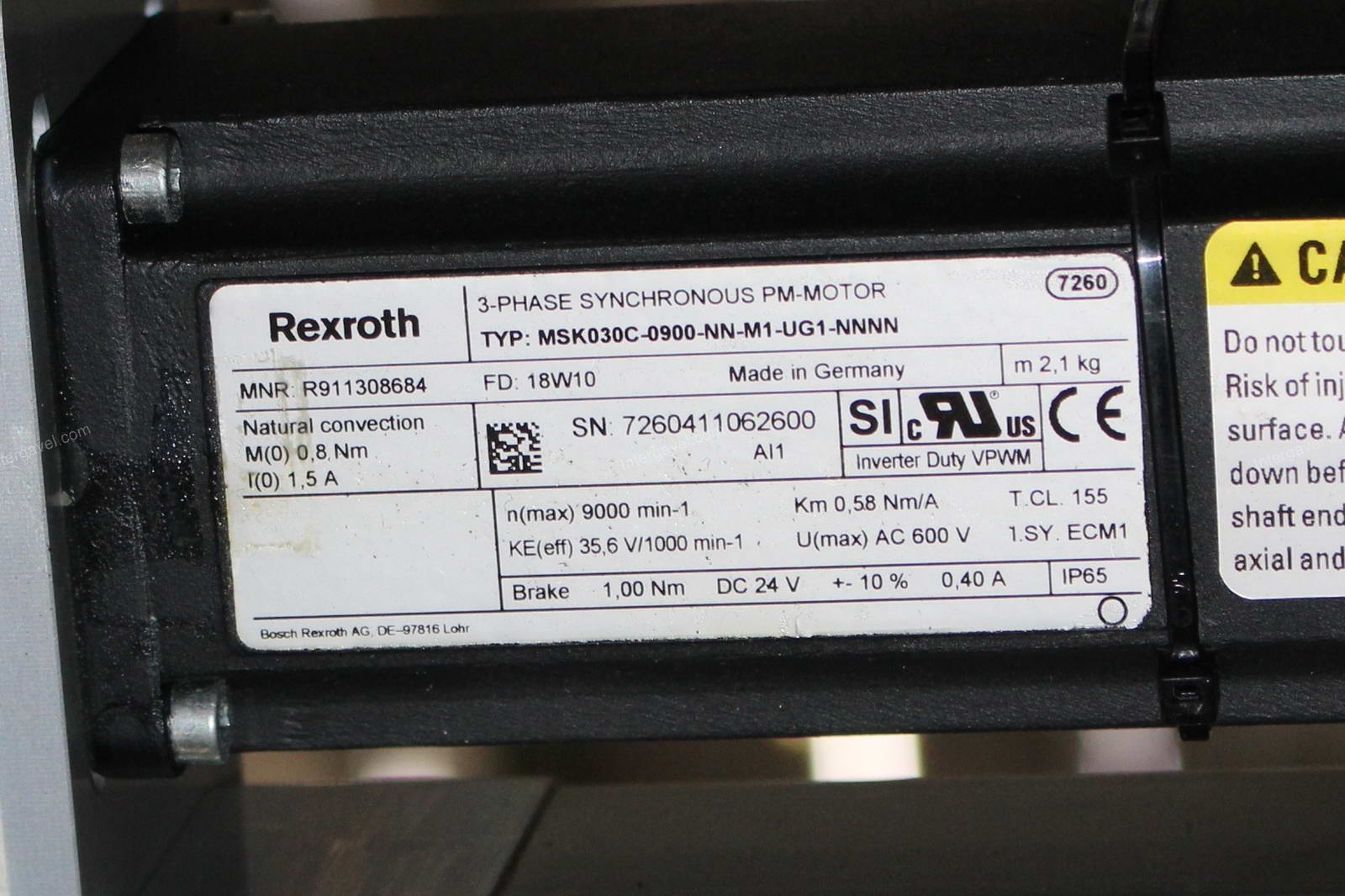 Szerelő munkahely (bontott) és villamos szekrény 19