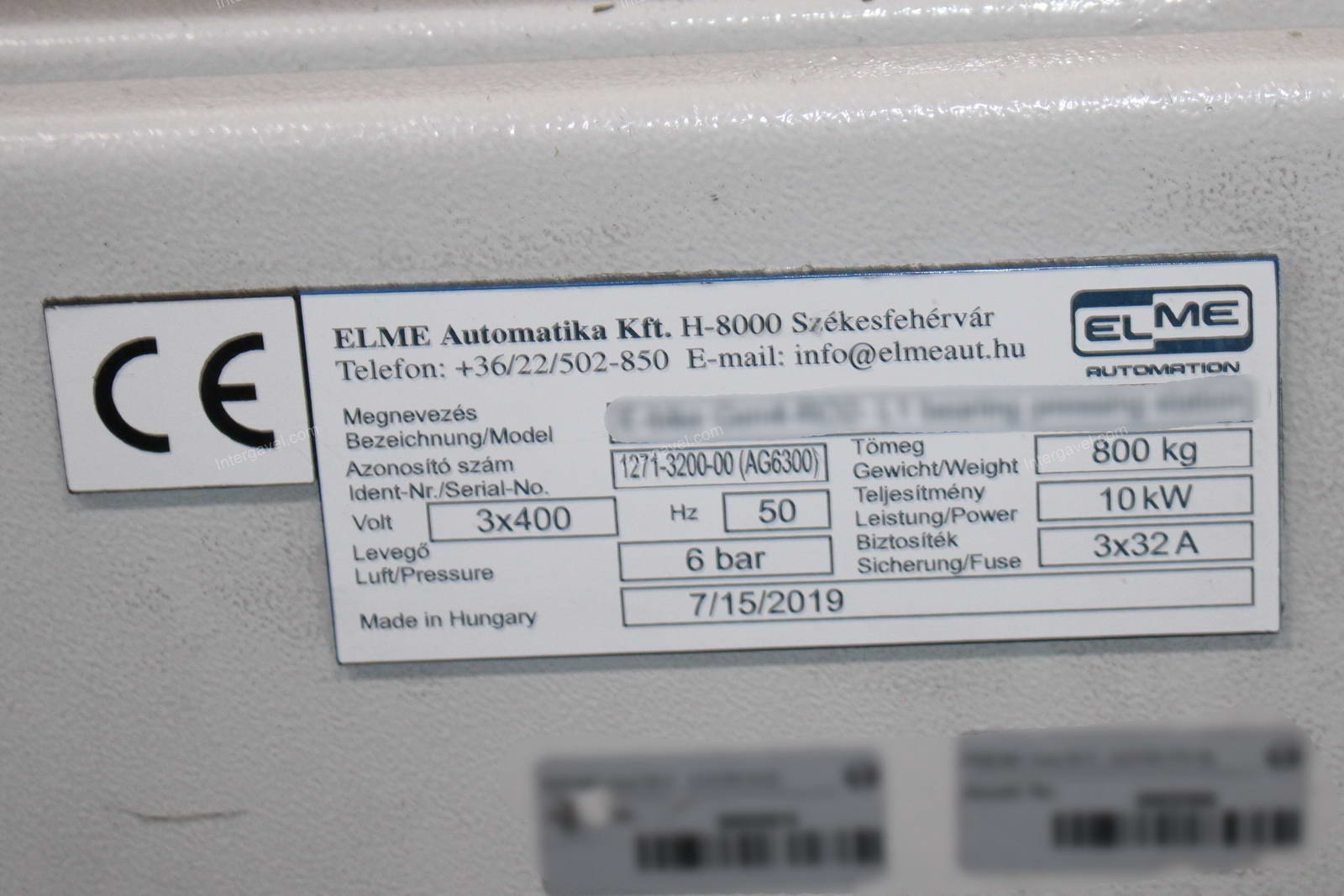 Szerelő munkahely (bontott) 15