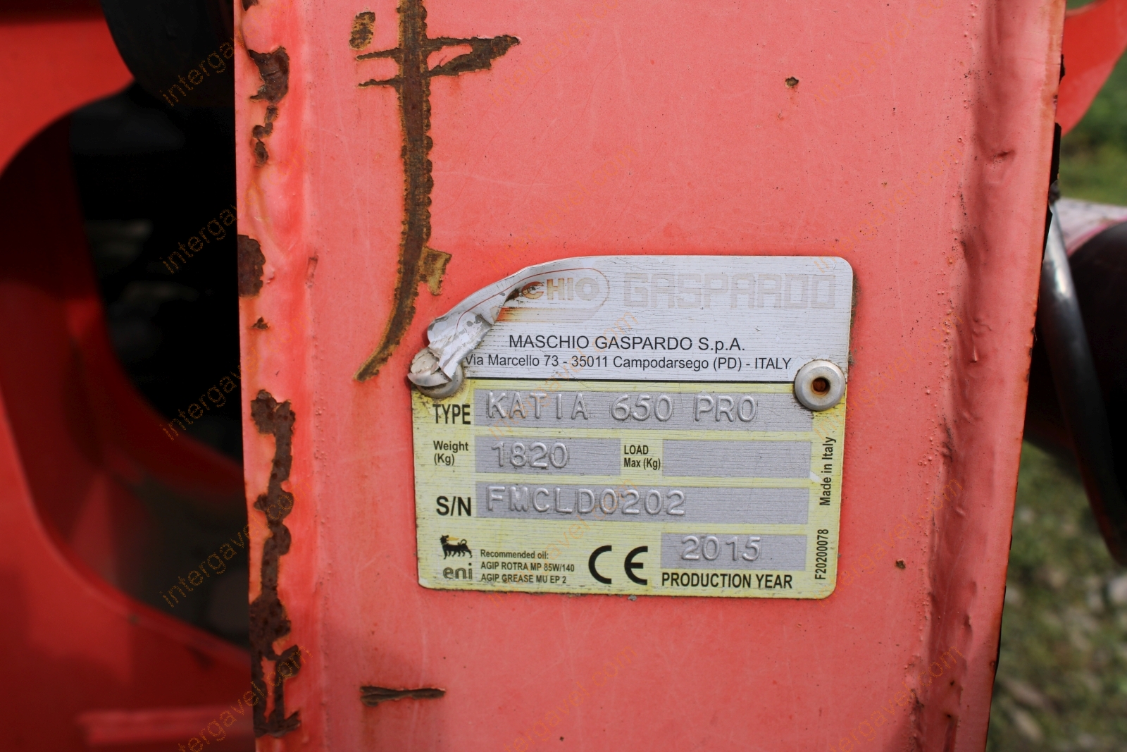 Rézsűkasza - Maschio Gaspardo 6