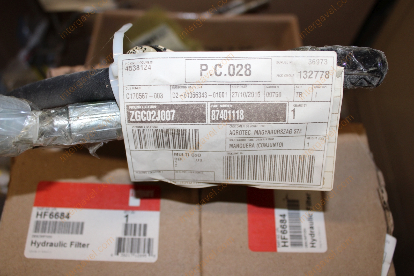 Alkatrész - IH traktor 5