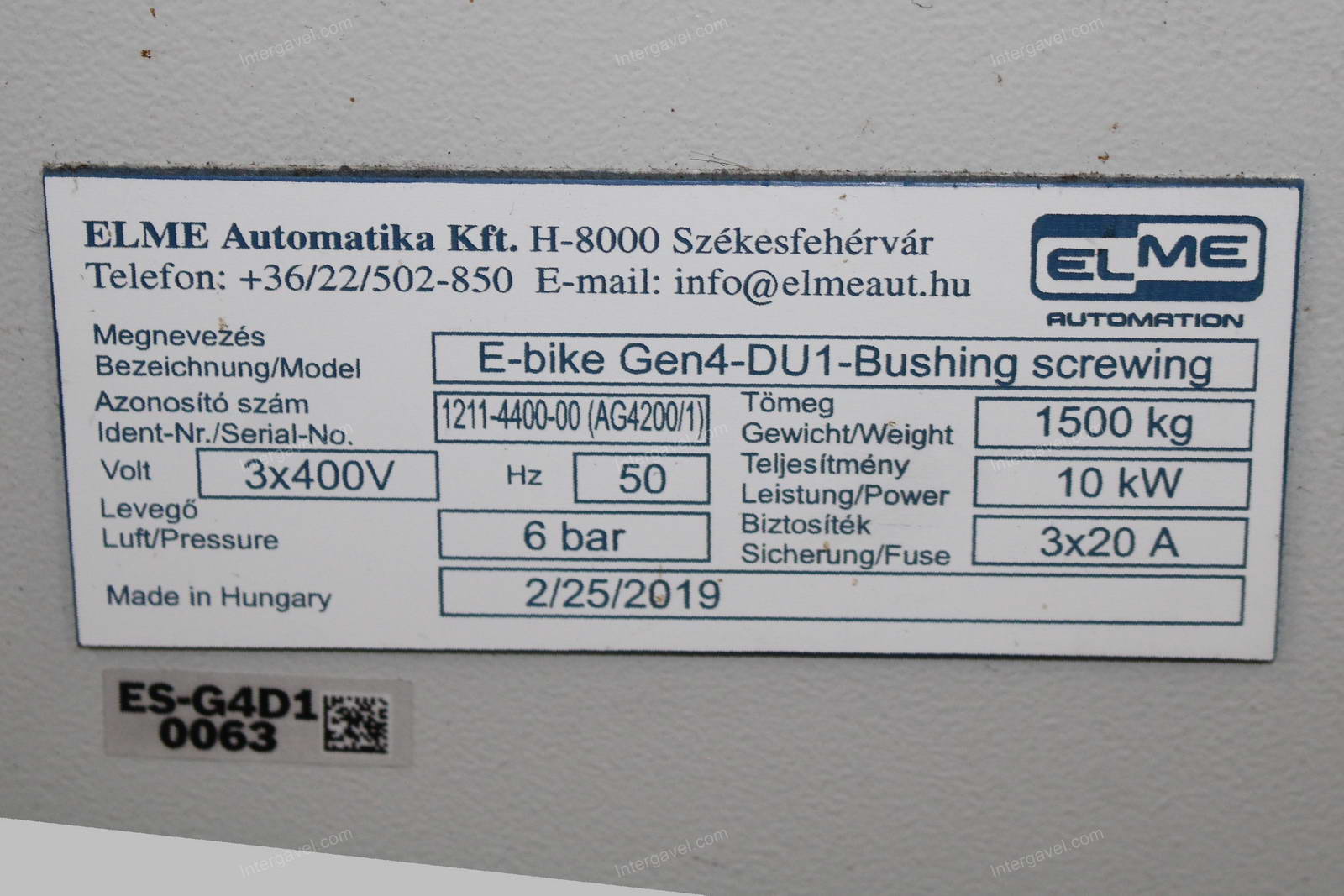 Szerelő munkahely 2