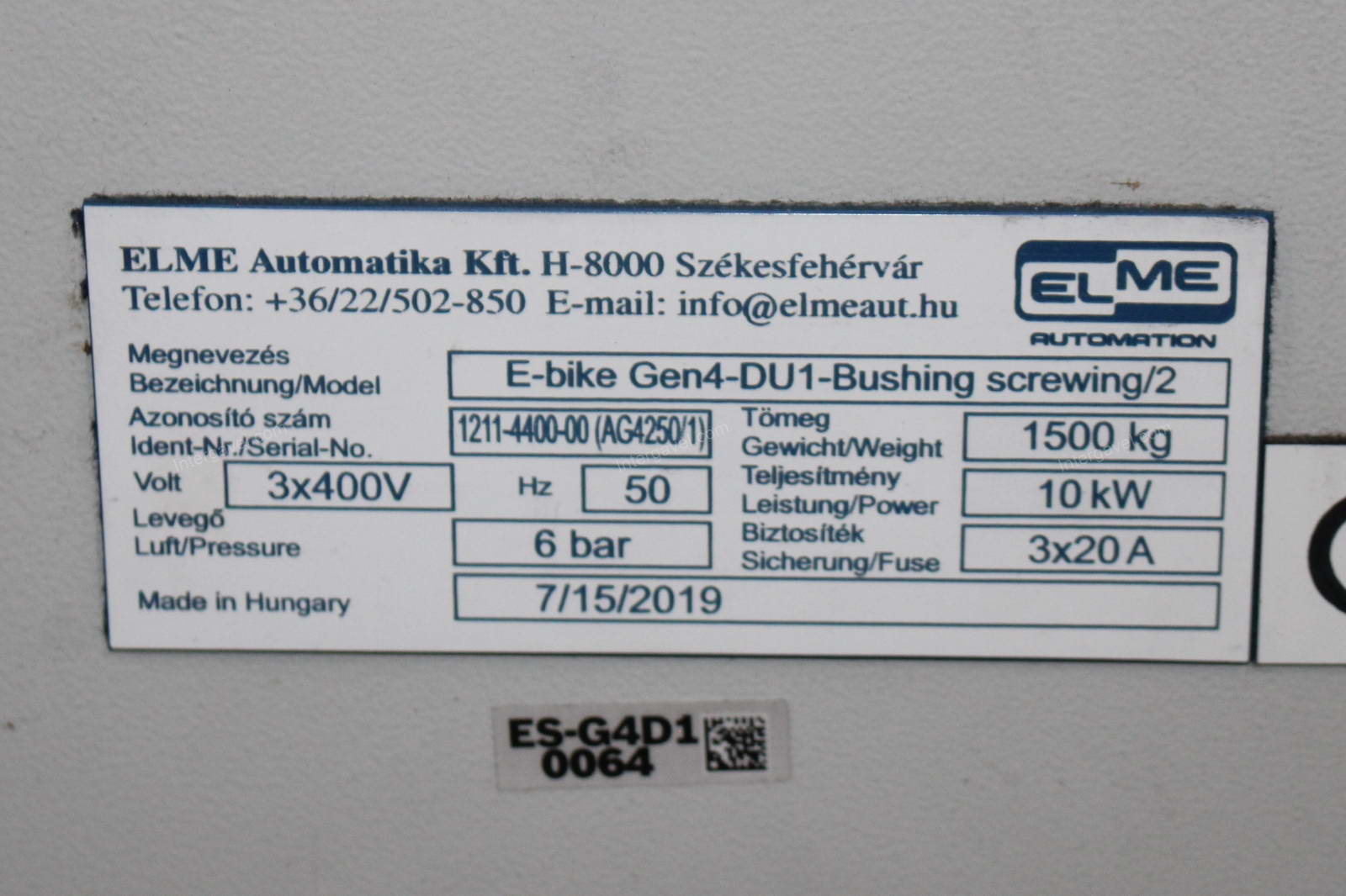 Szerelő munkahely 2