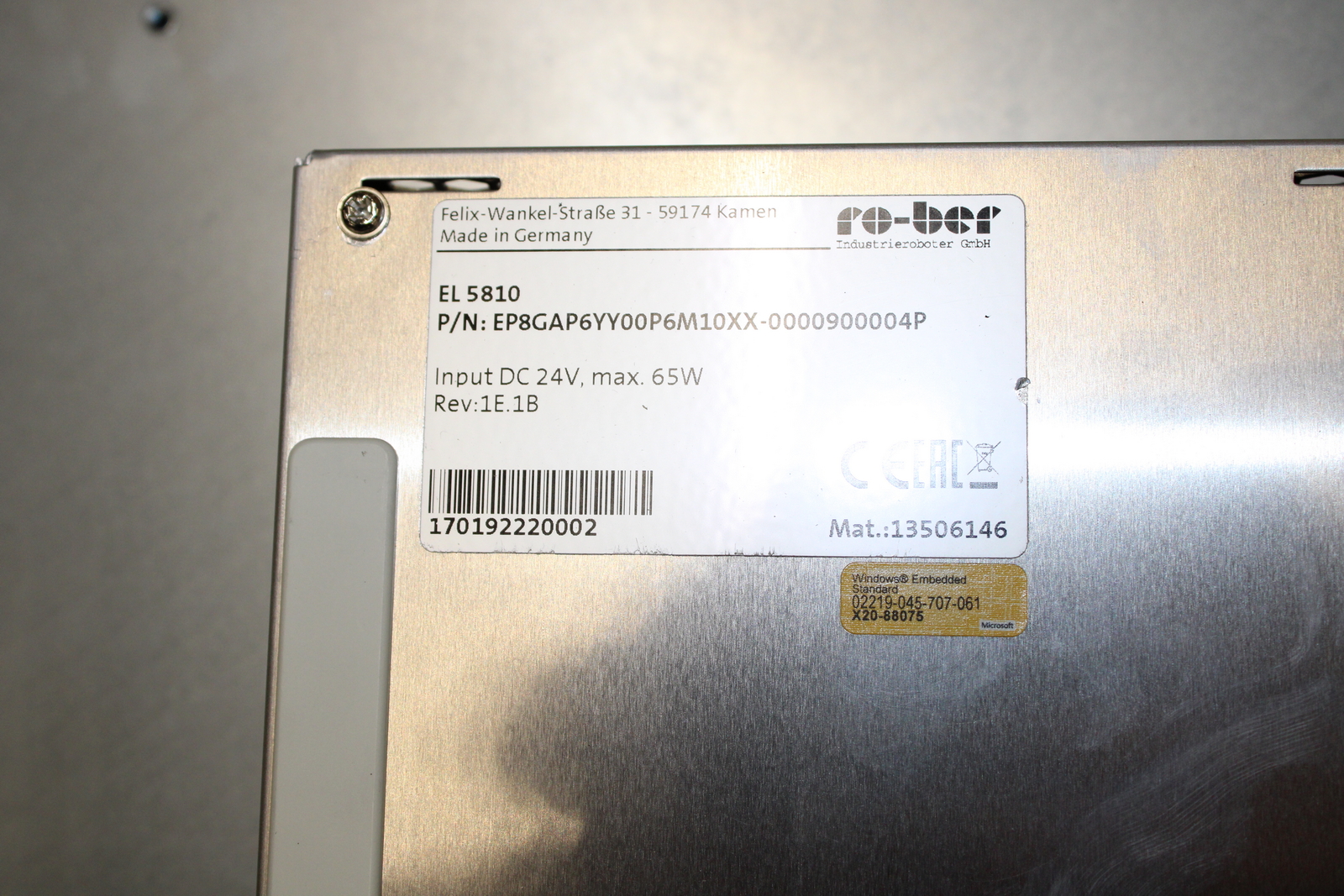 Rober EL5810 IPC 2