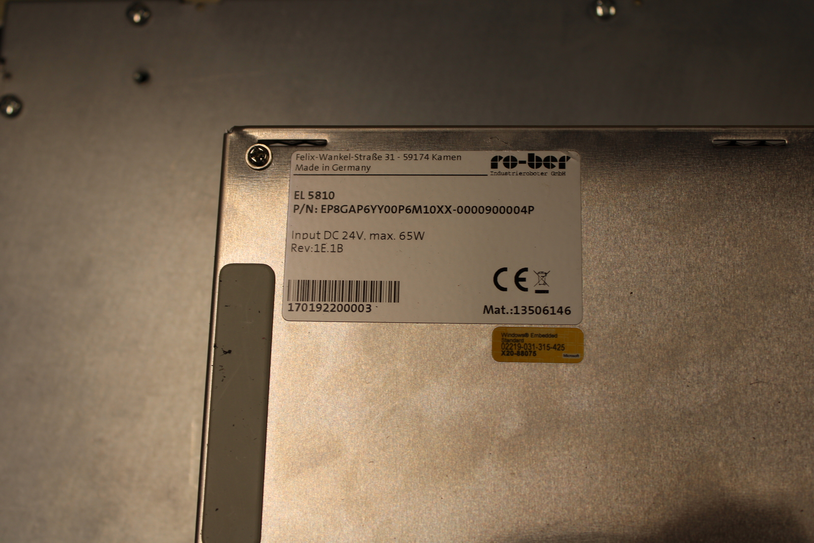 Rober EL5810 IPC 3