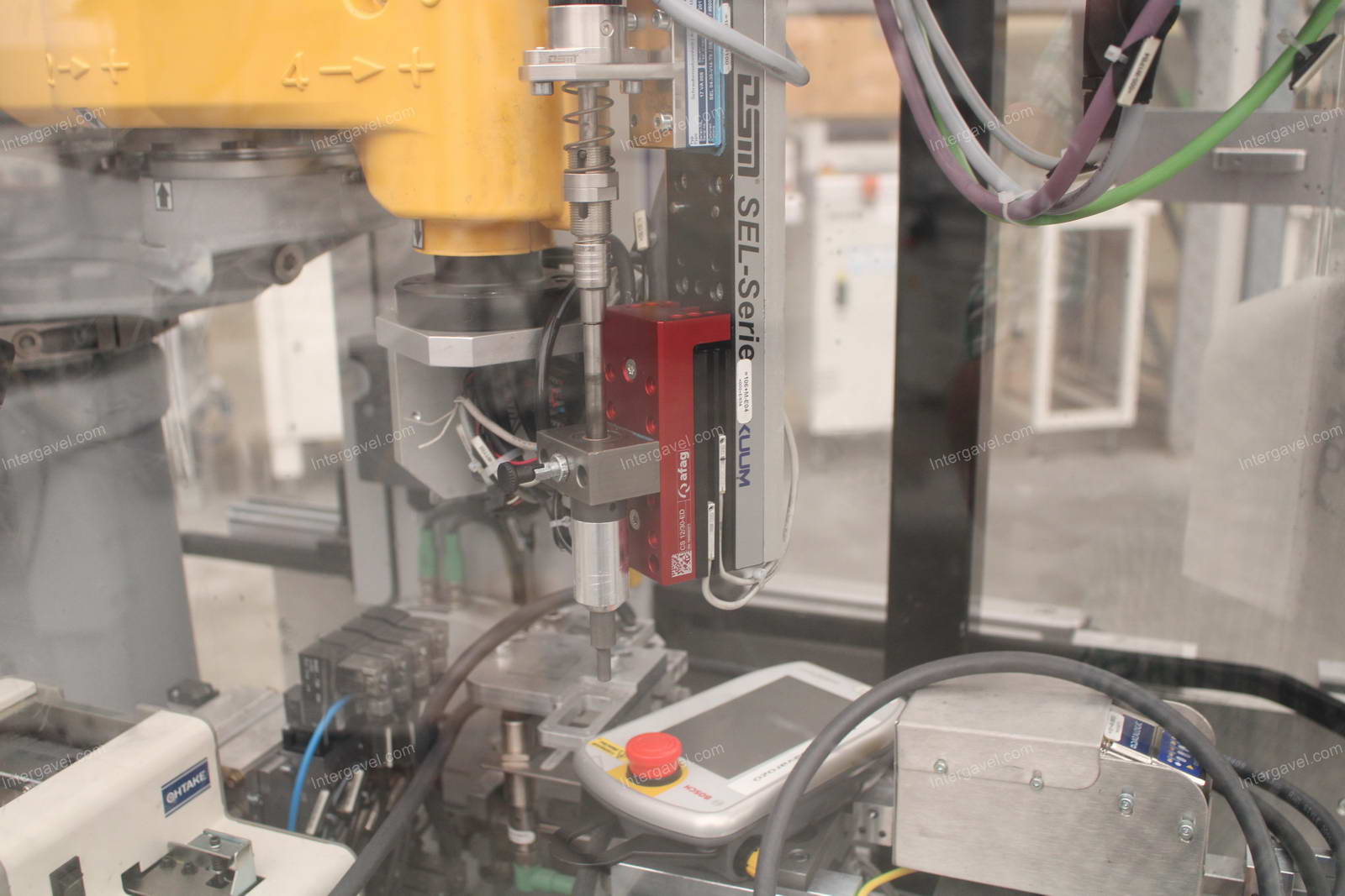 Bontott szerelő munkahely TS 40-es Stäubli robottal 10