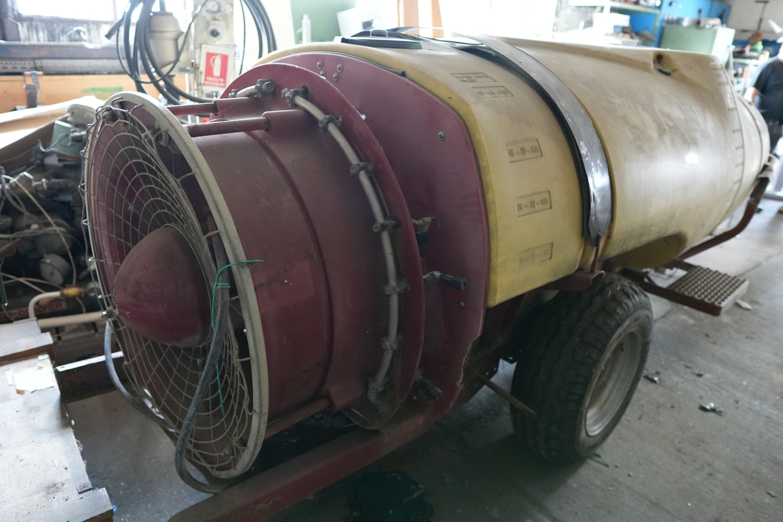 Vontatott permetező 2