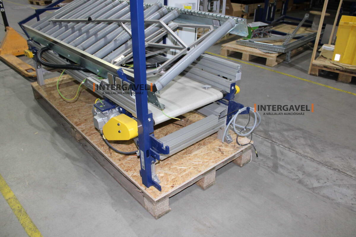 Szállító szalag és görgős pálya 7