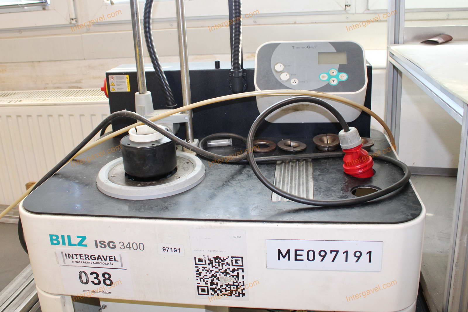 Zsugor gép - Bilz, ISG 3400 <br>forgácsoló szerszám zsugor szerelő berendezés 3