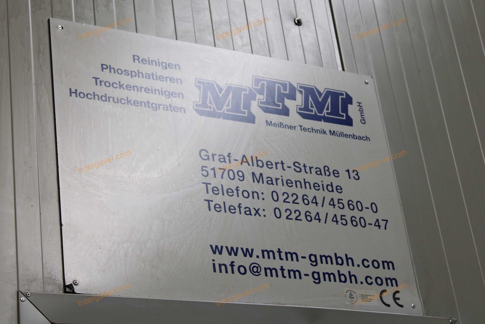 Alkatrész mosó - MTM, MFR II-3300 2