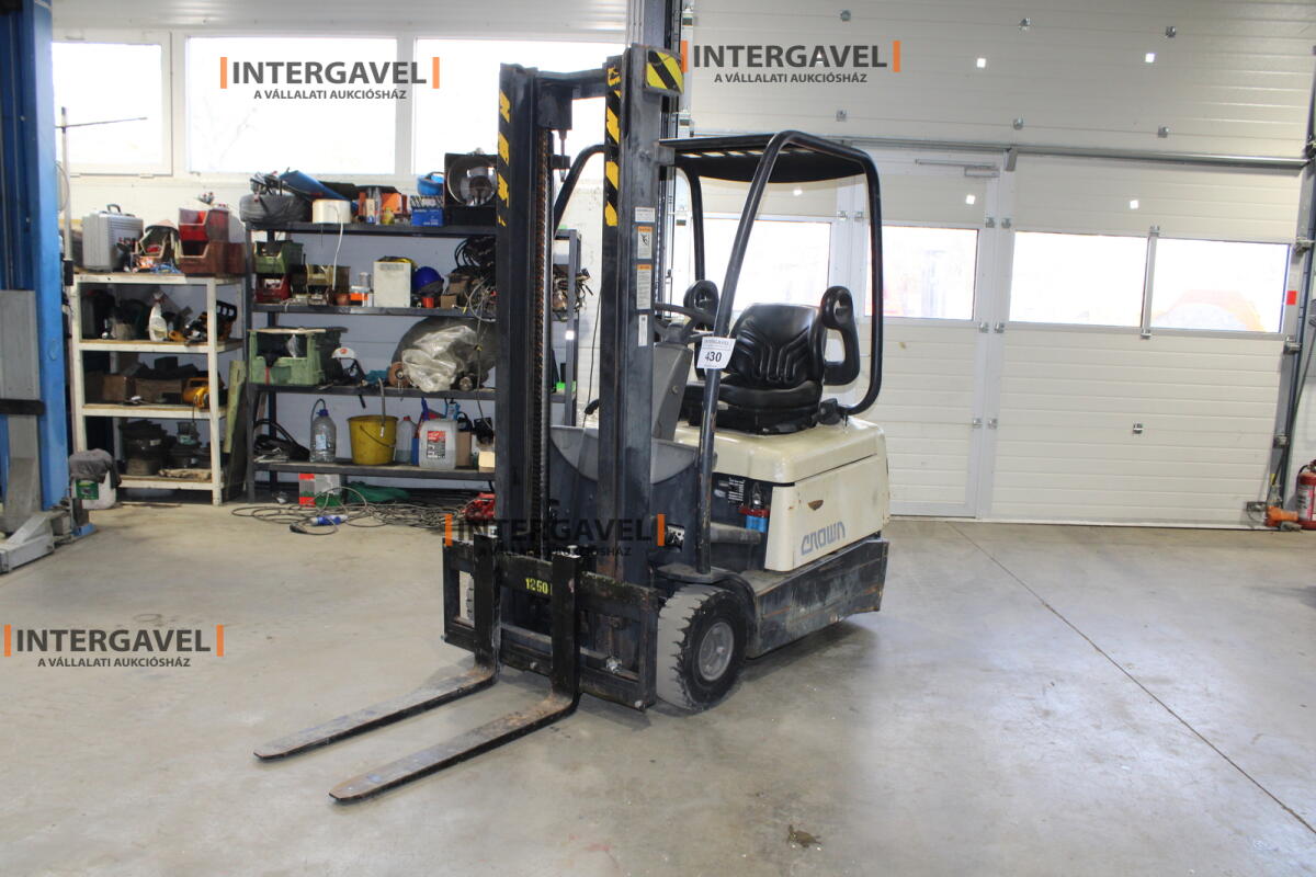 Homlokvillás targonca