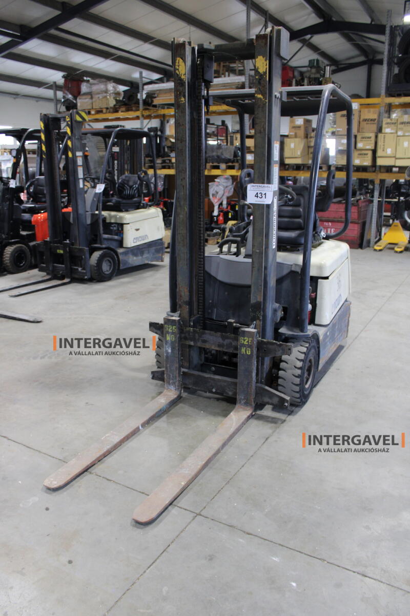 Homlokvillás targonca