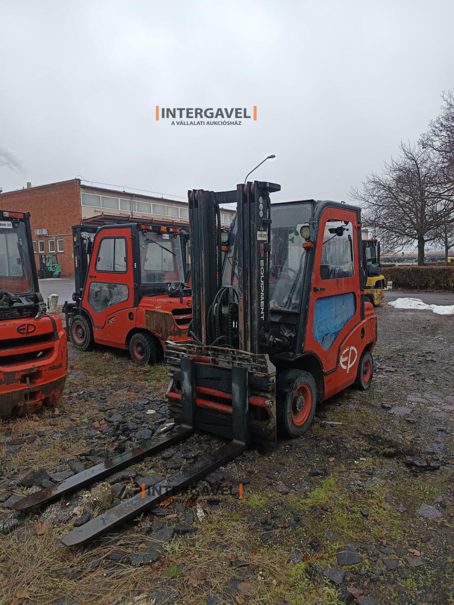 Homlokvillás targonca (gázos)