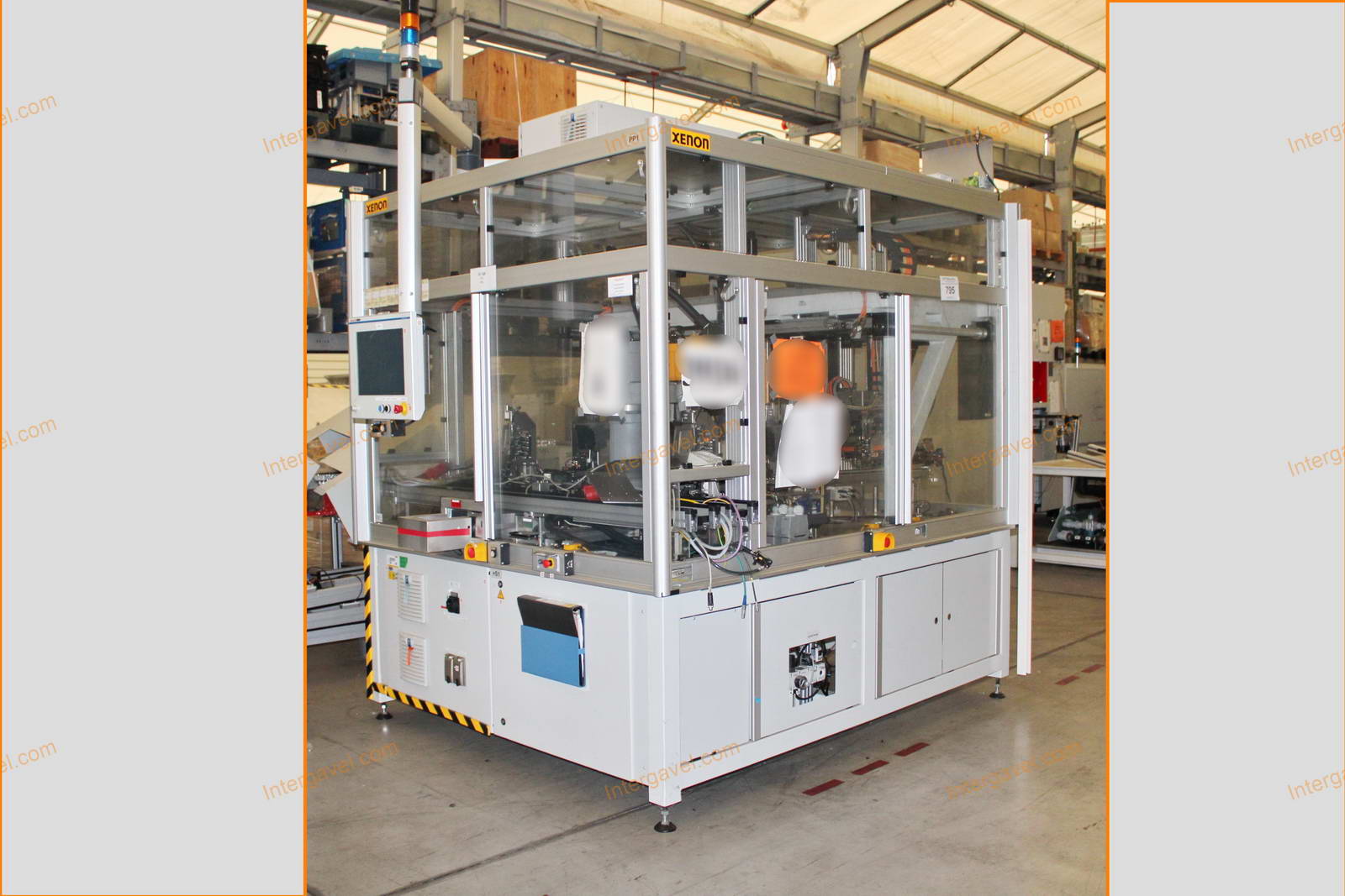 Bontott szerelő munkahely TS 60-as Stäubli robottal