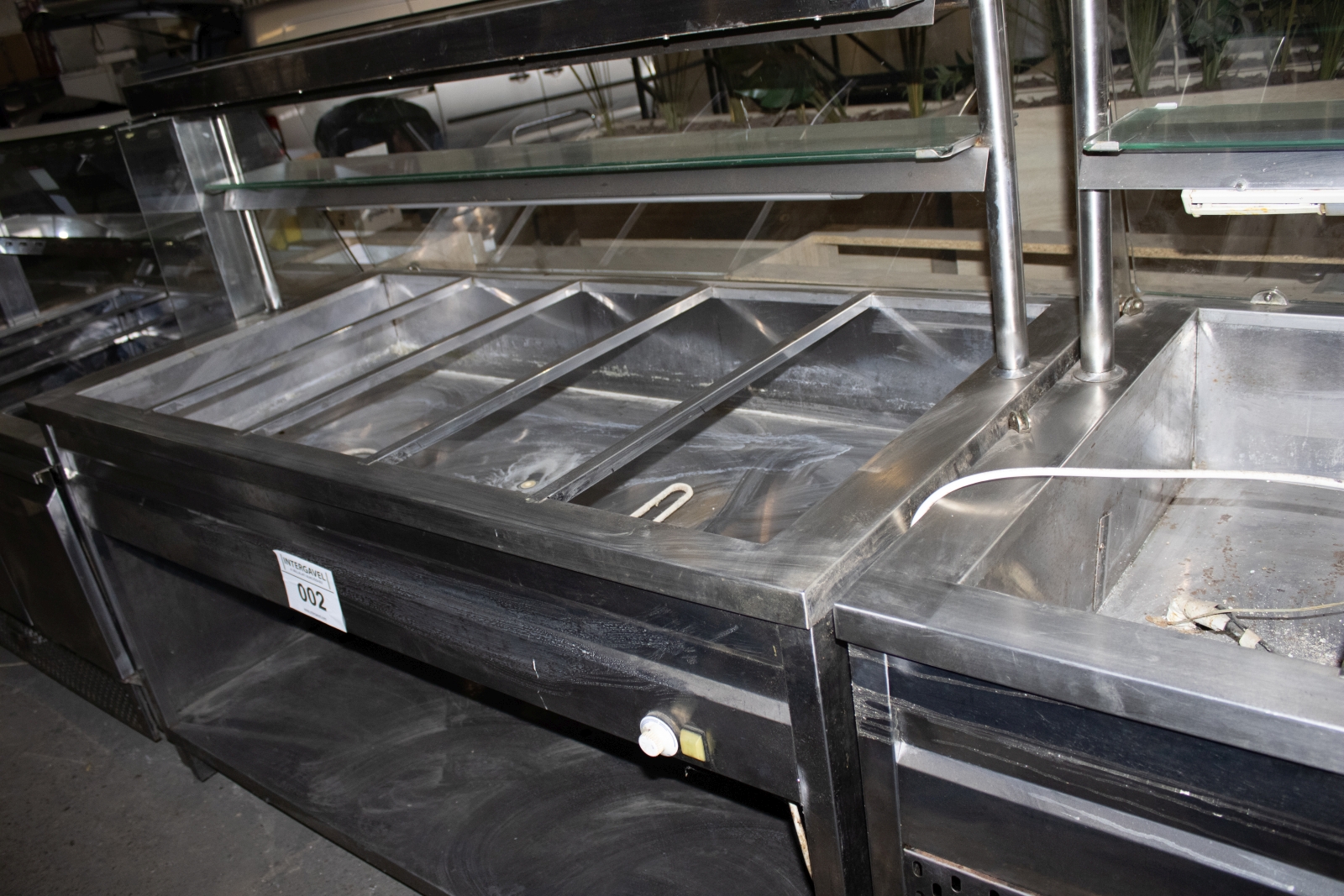 Melegentartó pult 2