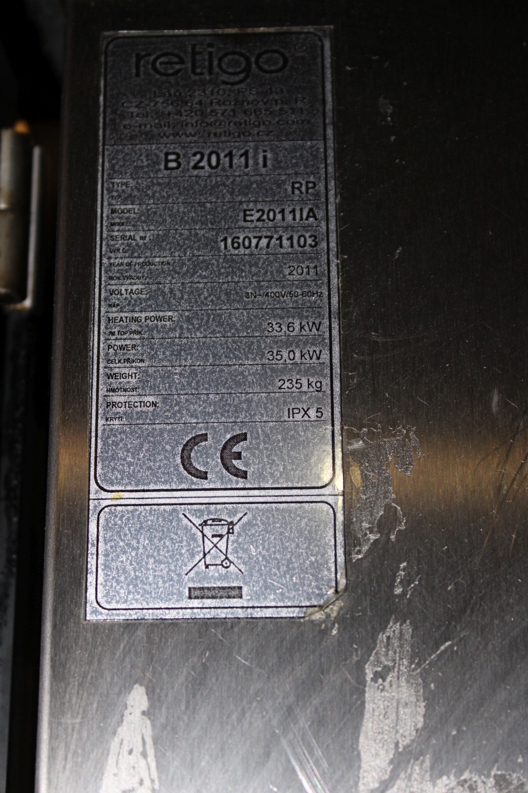 Kombipároló kemence 3