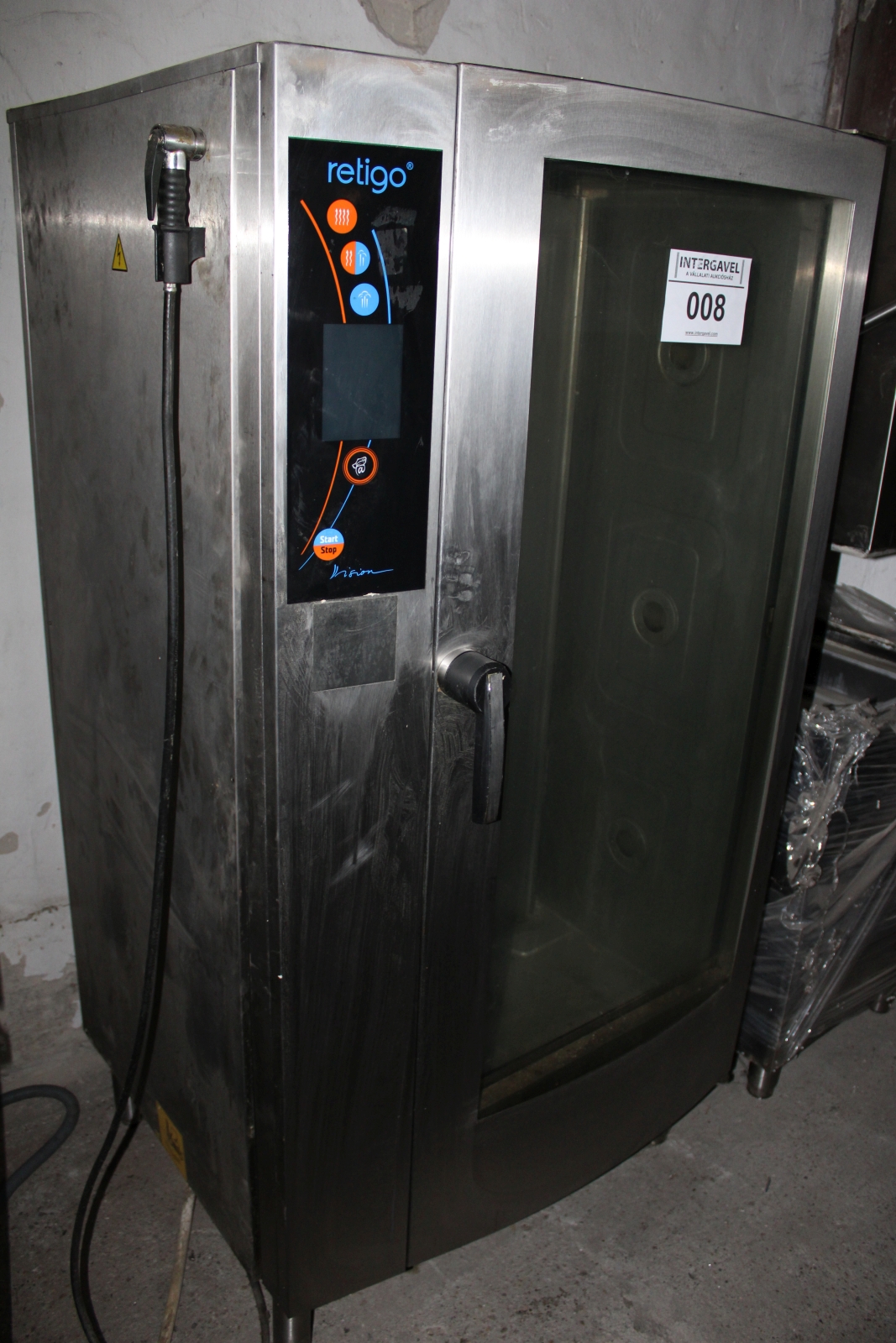 Kombipároló kemence 2