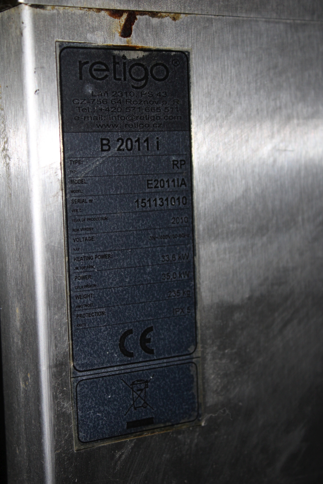 Kombipároló kemence 6