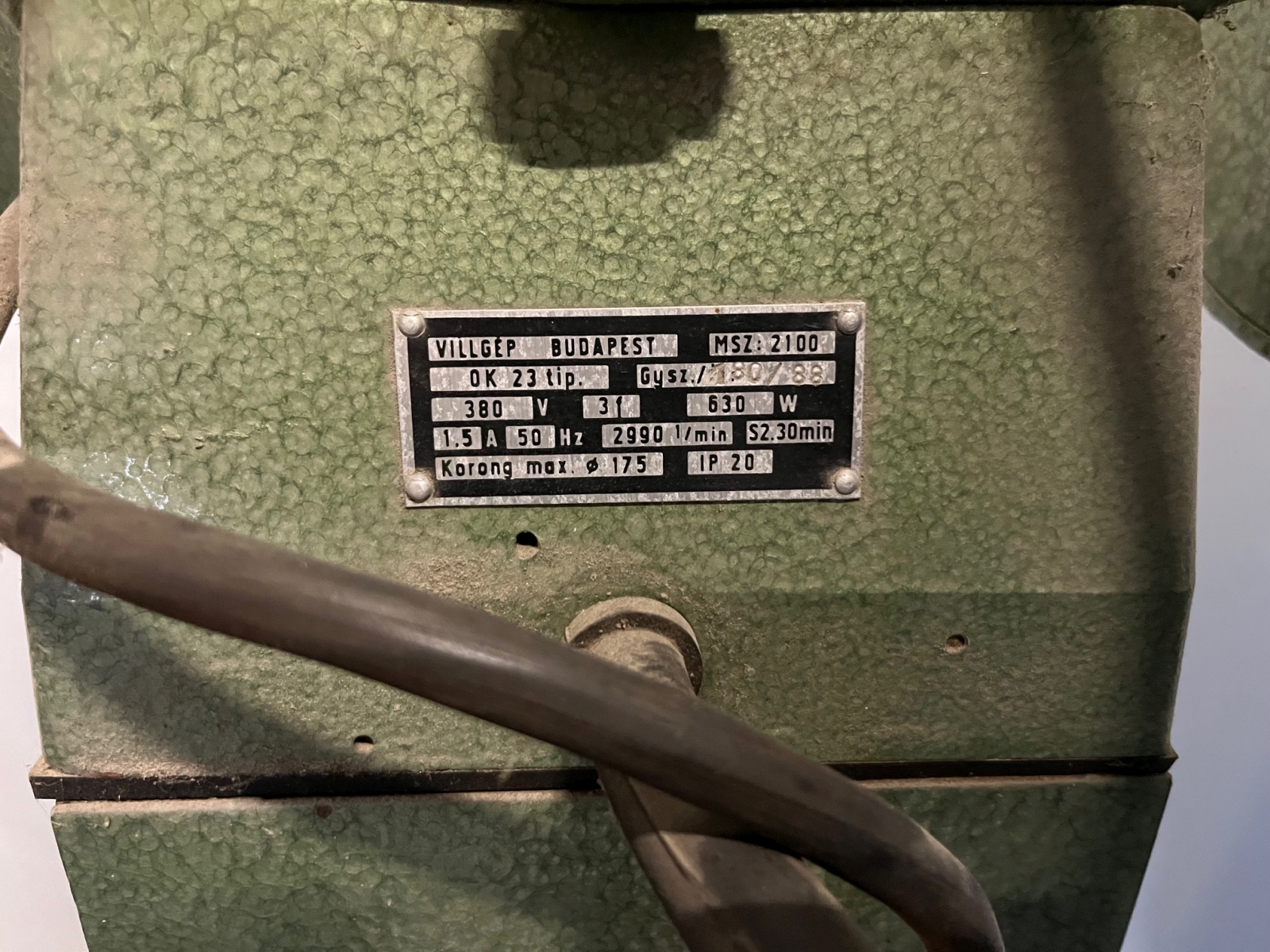 Állványos bakköszörű 2