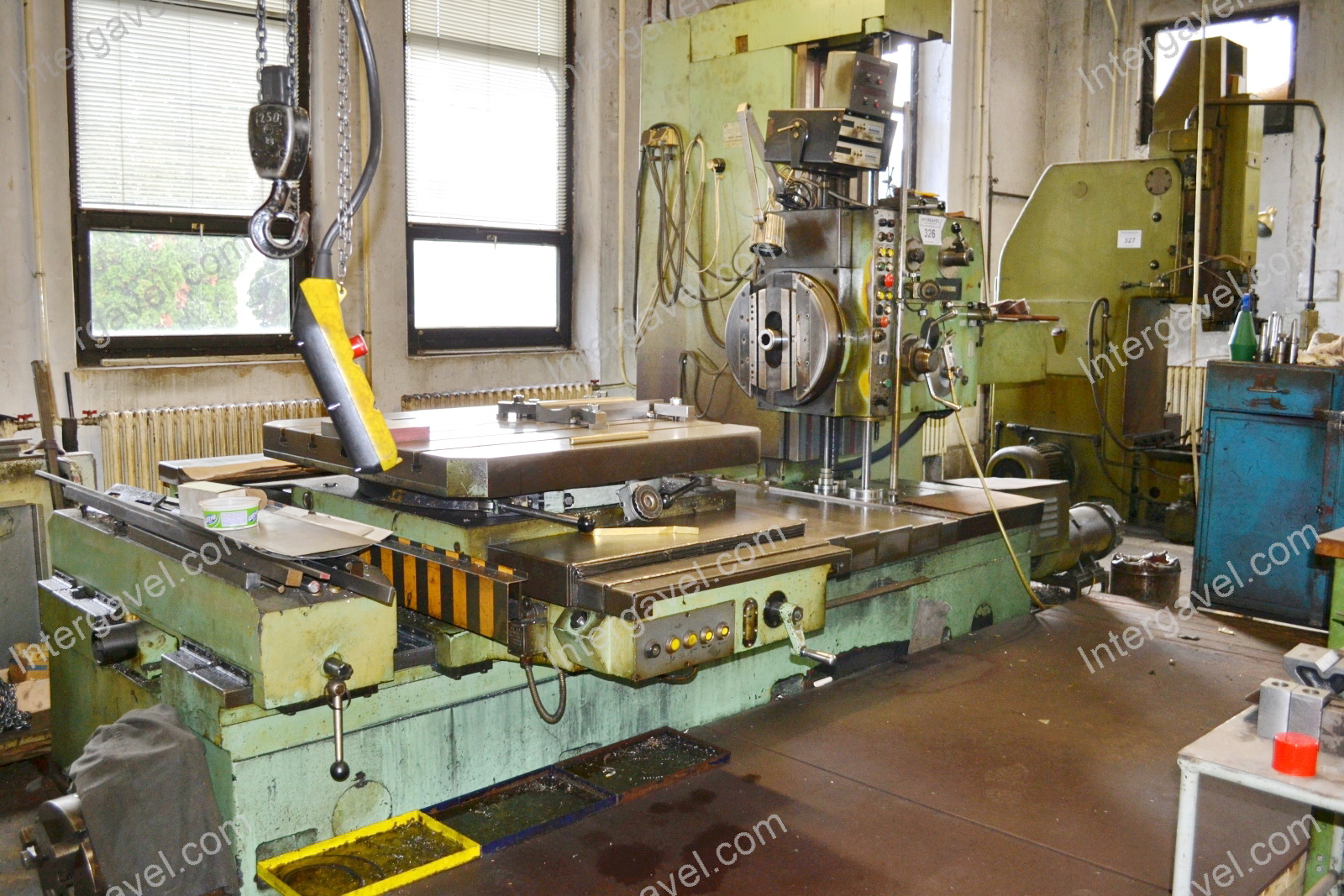 Horizontális marógép