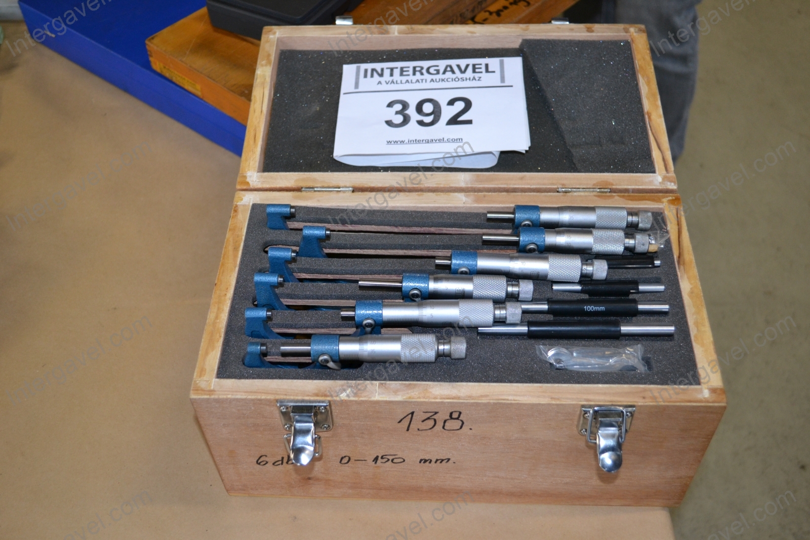 Mikrométer készlet  6db