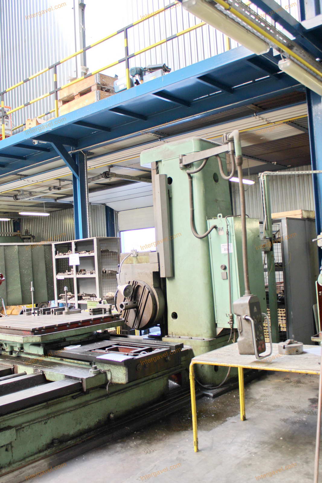 Horizontális fúró-marógép 4