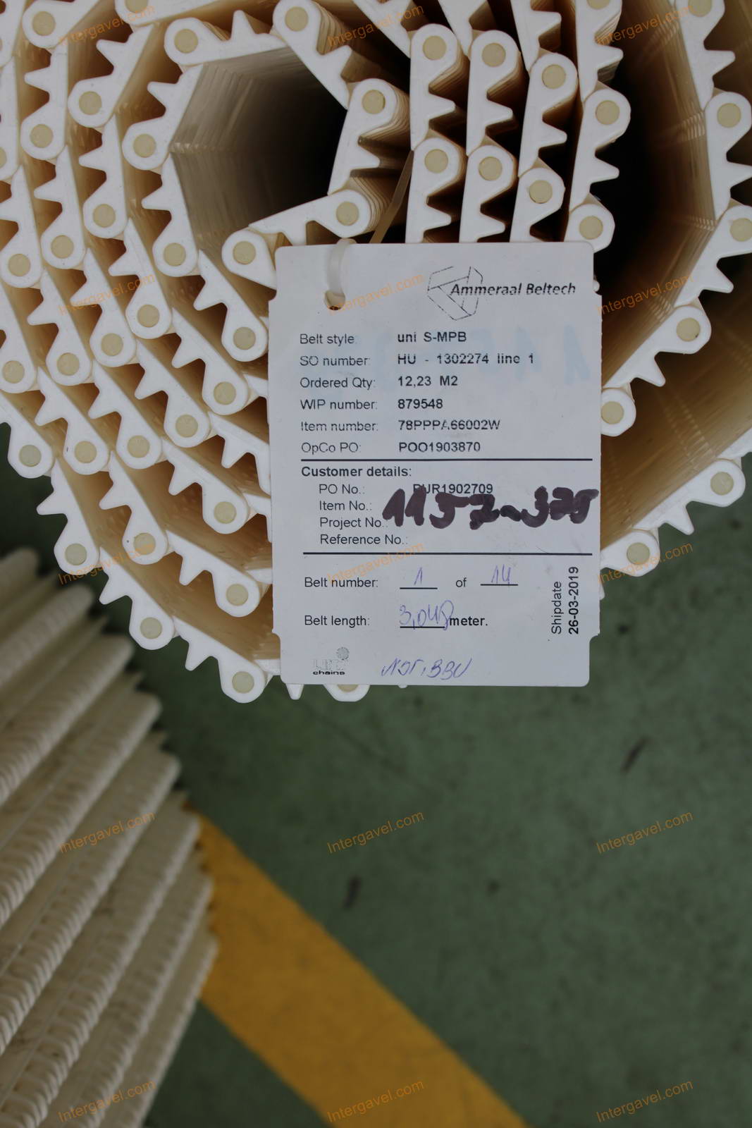 Szállítószalag hevederek 10