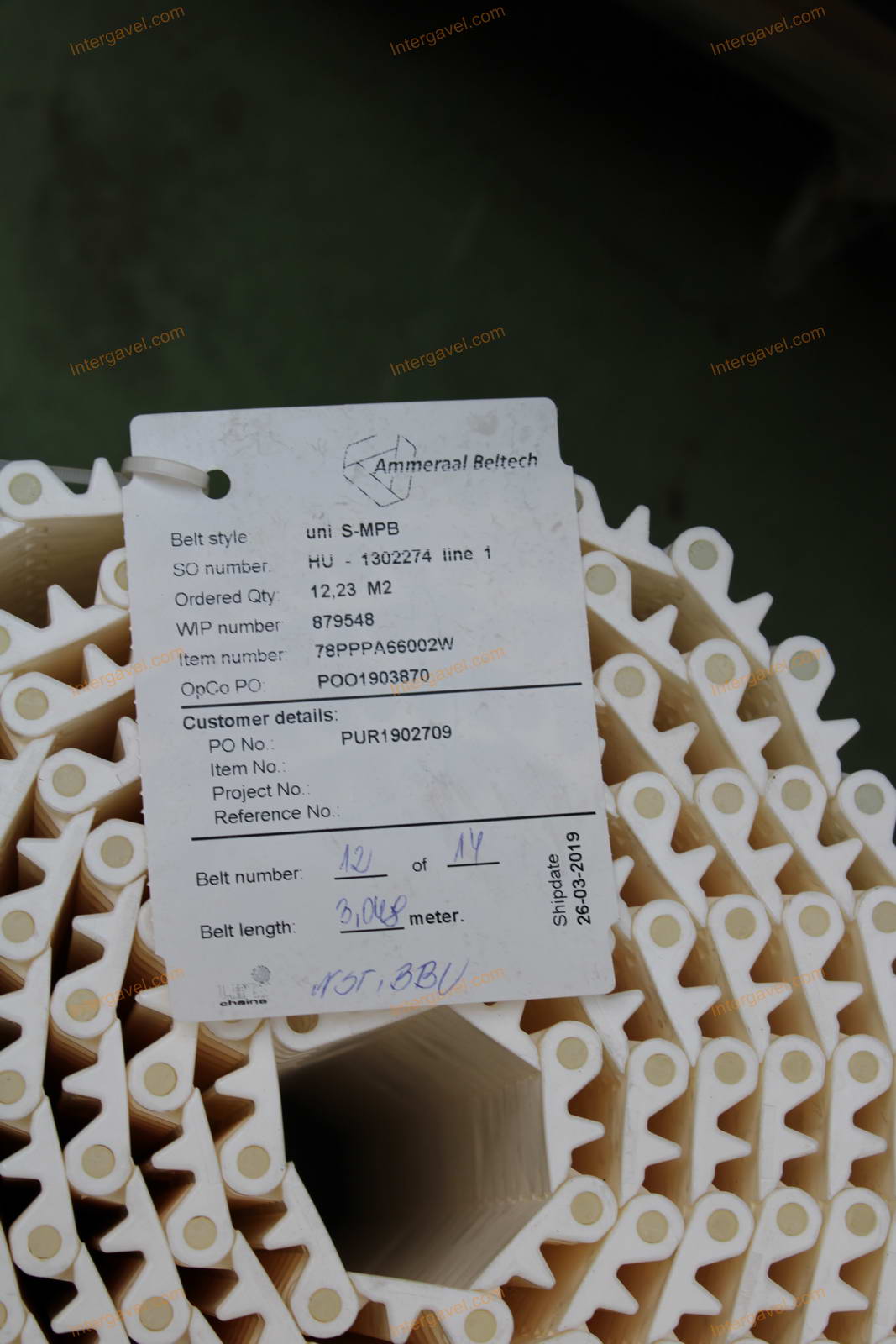 Szállítószalag hevederek 13