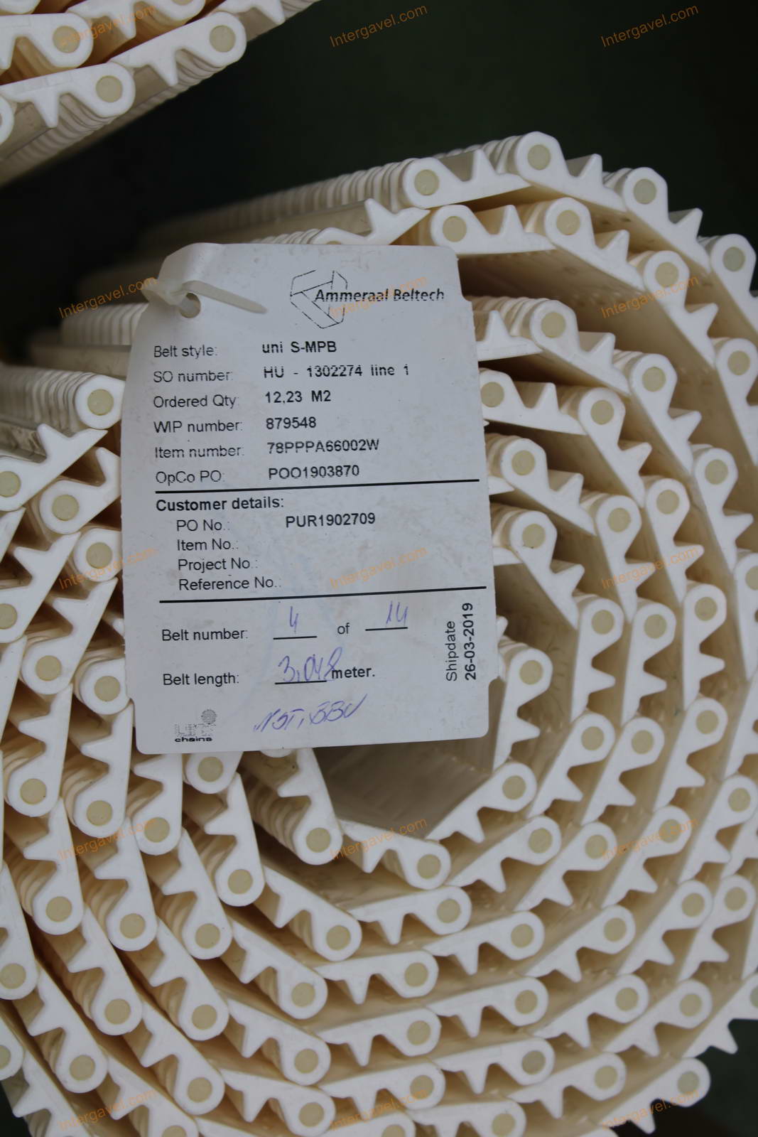 Szállítószalag hevederek 14