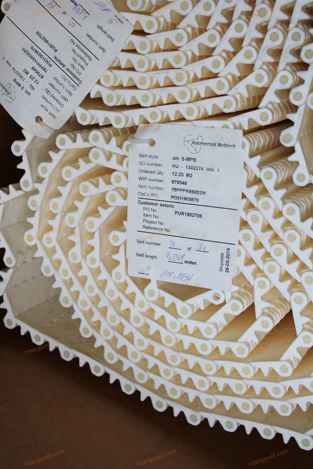 Szállítószalag hevederek 18