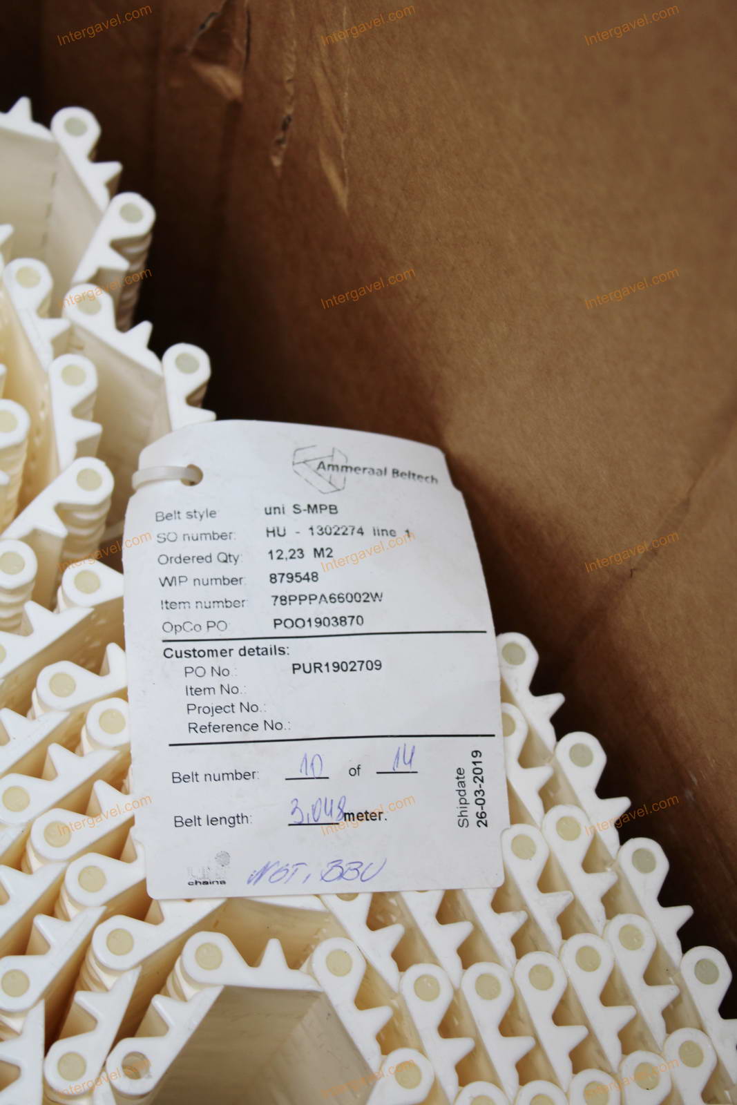 Szállítószalag hevederek 19