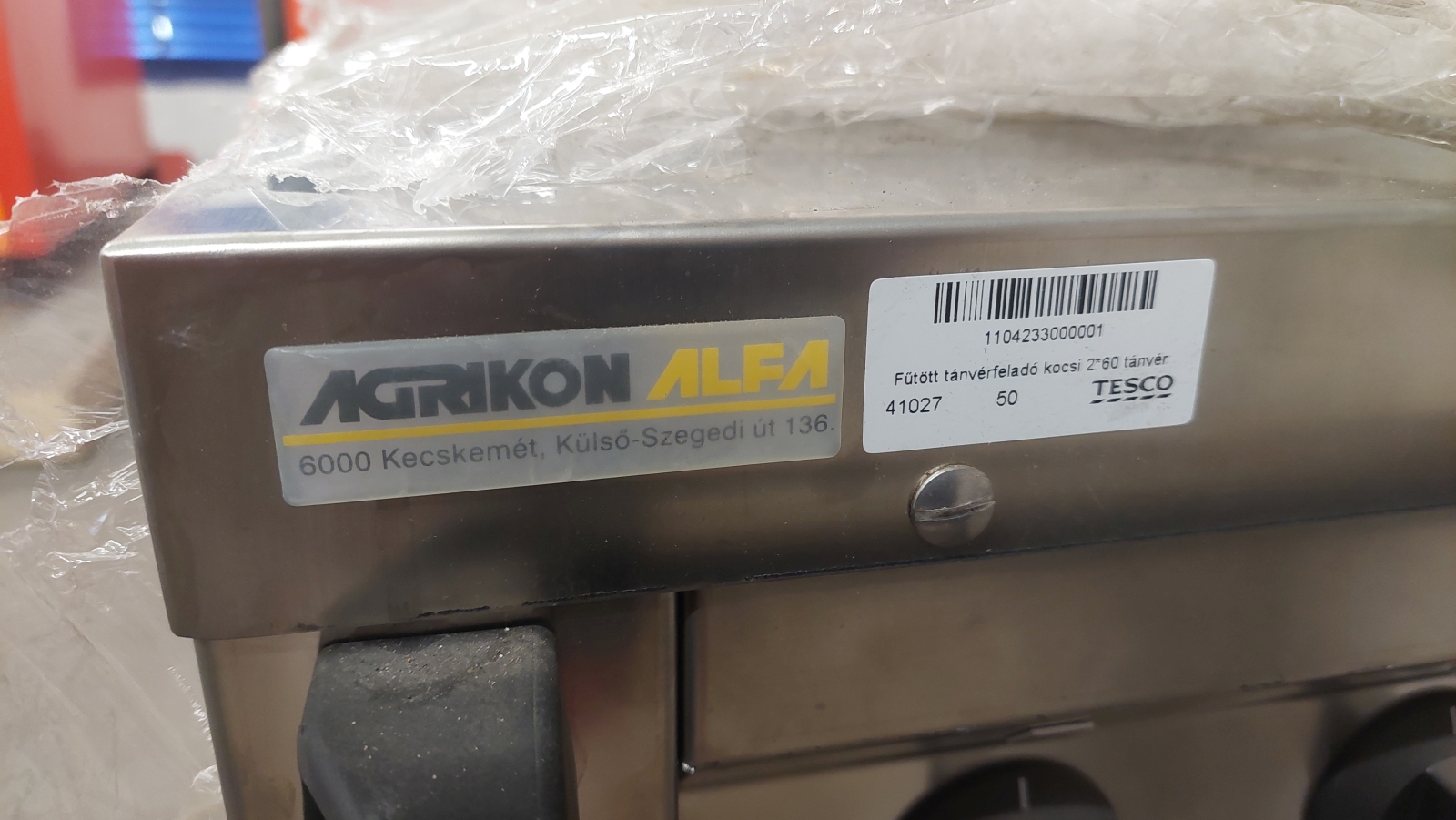 Fűtött tányér feladó kocsi, FK 2 M / MD-3 2