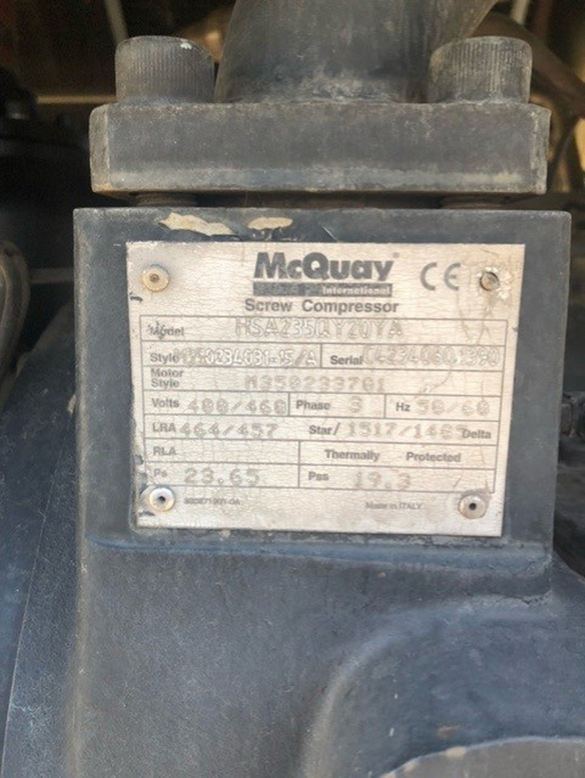 McQuay folyadékhűtő 20