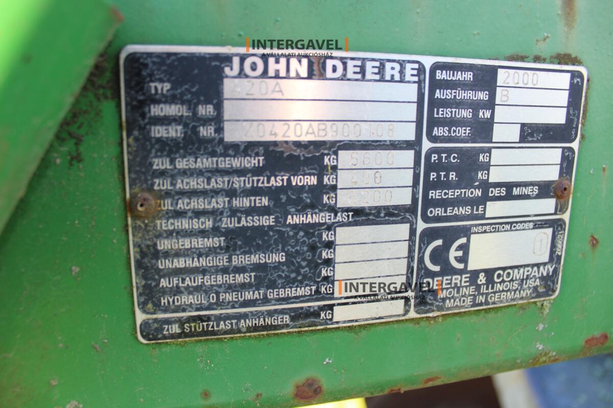 Mulcskultivátor - John Deere 9