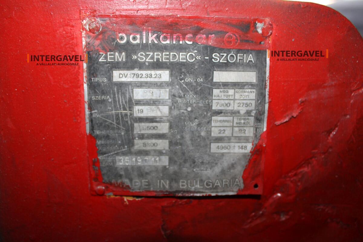 Targonca - Balkancar 6