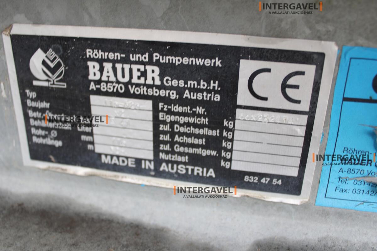 Irrigation reel - Bauer 17