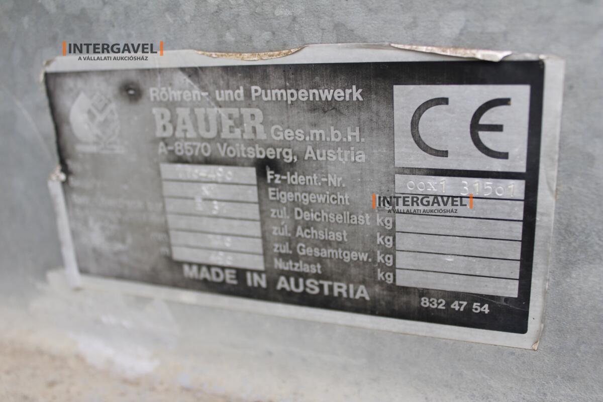 Irrigation reel - Bauer 17