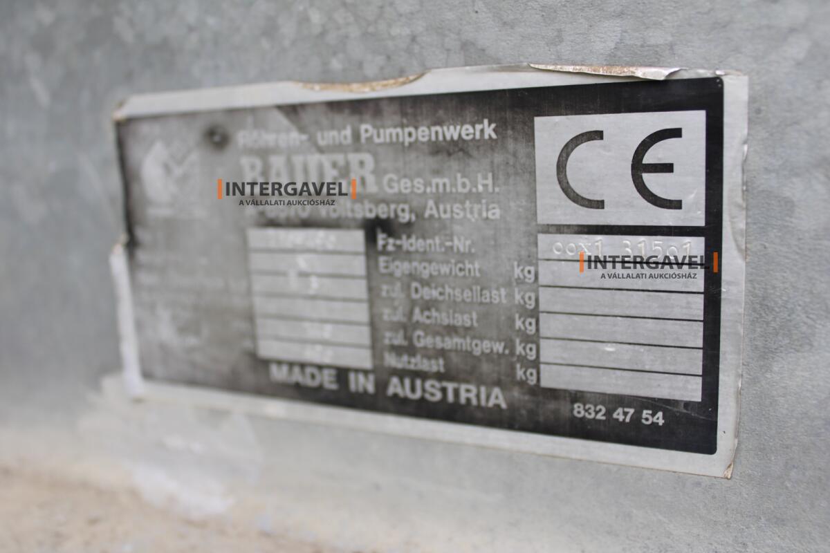 Irrigation reel - Bauer 18