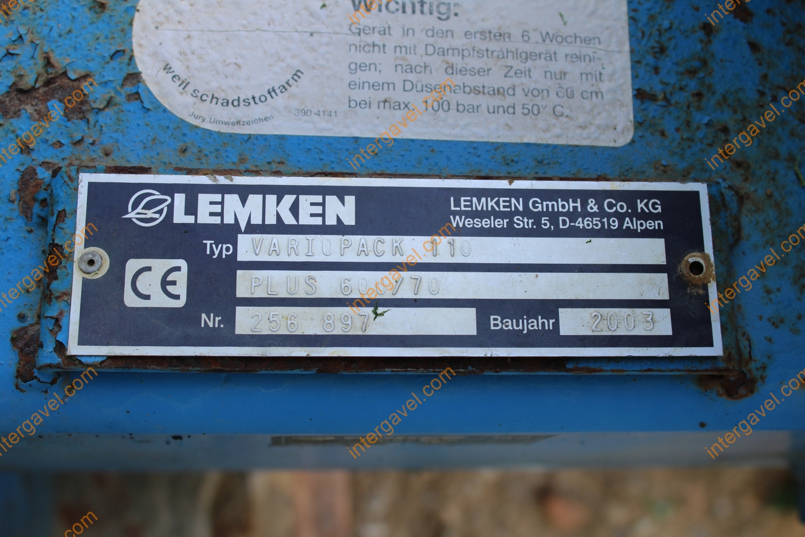 Henger - Lemken 4