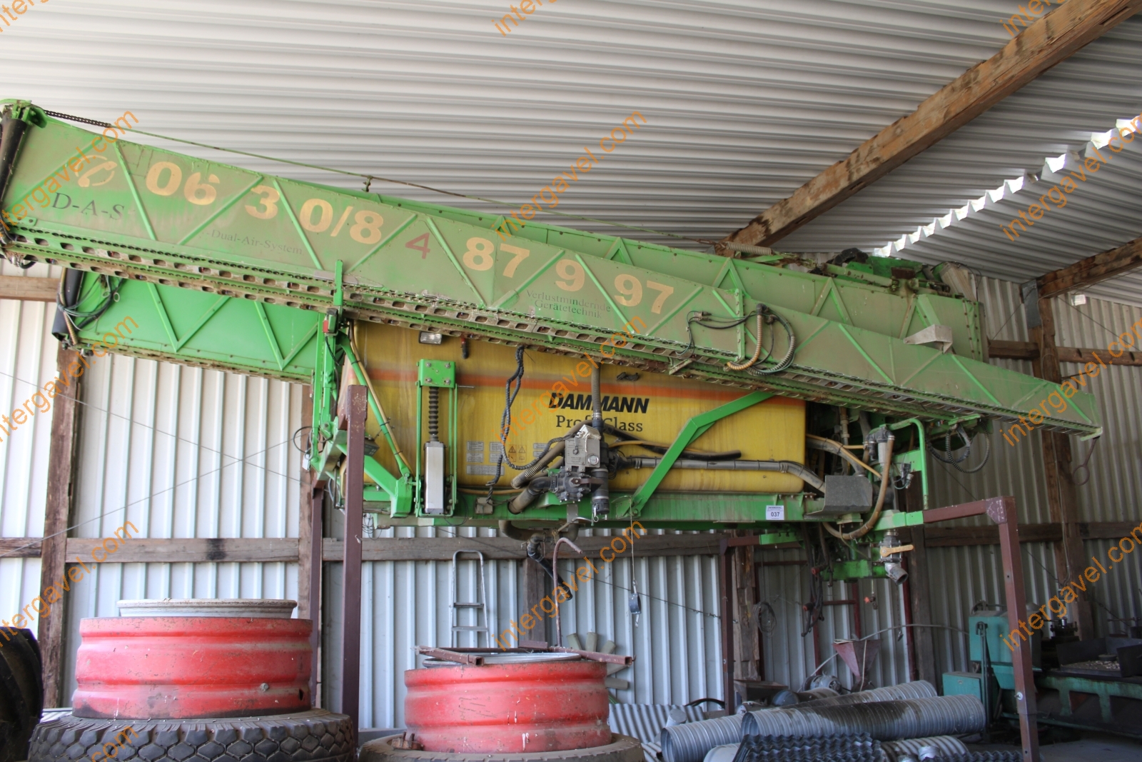 Felépítmény permetezőre - Dammann 1