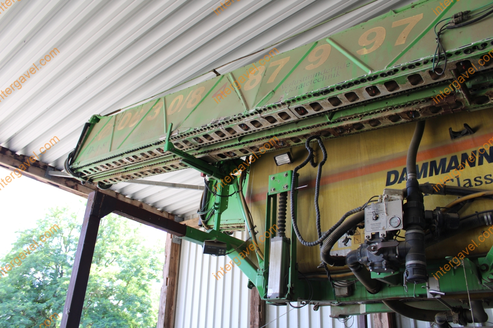 Felépítmény permetezőre - Dammann 4