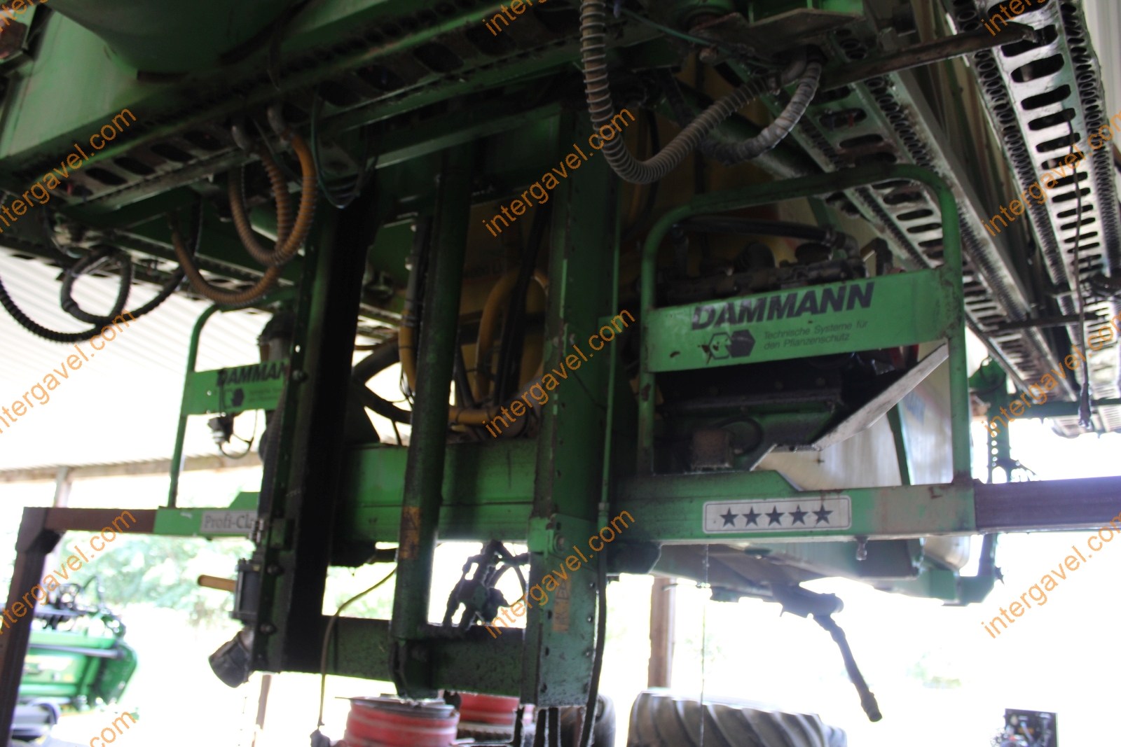 Felépítmény permetezőre - Dammann 13