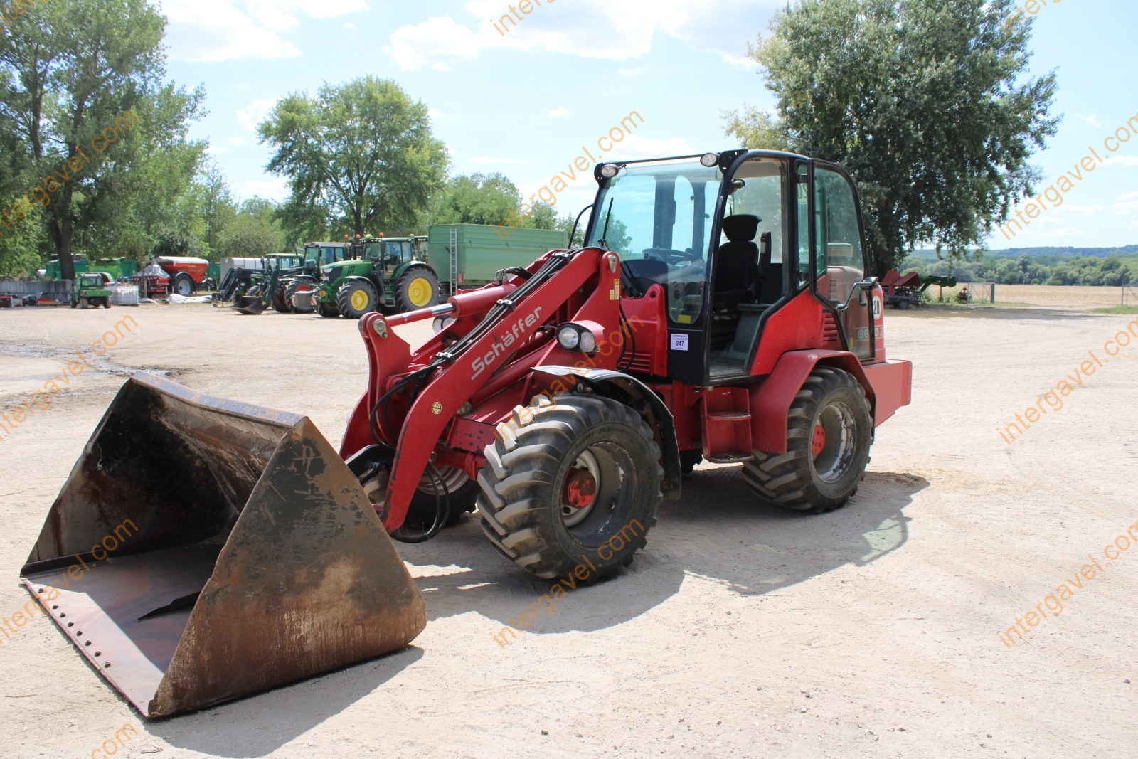 Kerekes rakodógép - Schäffer 1