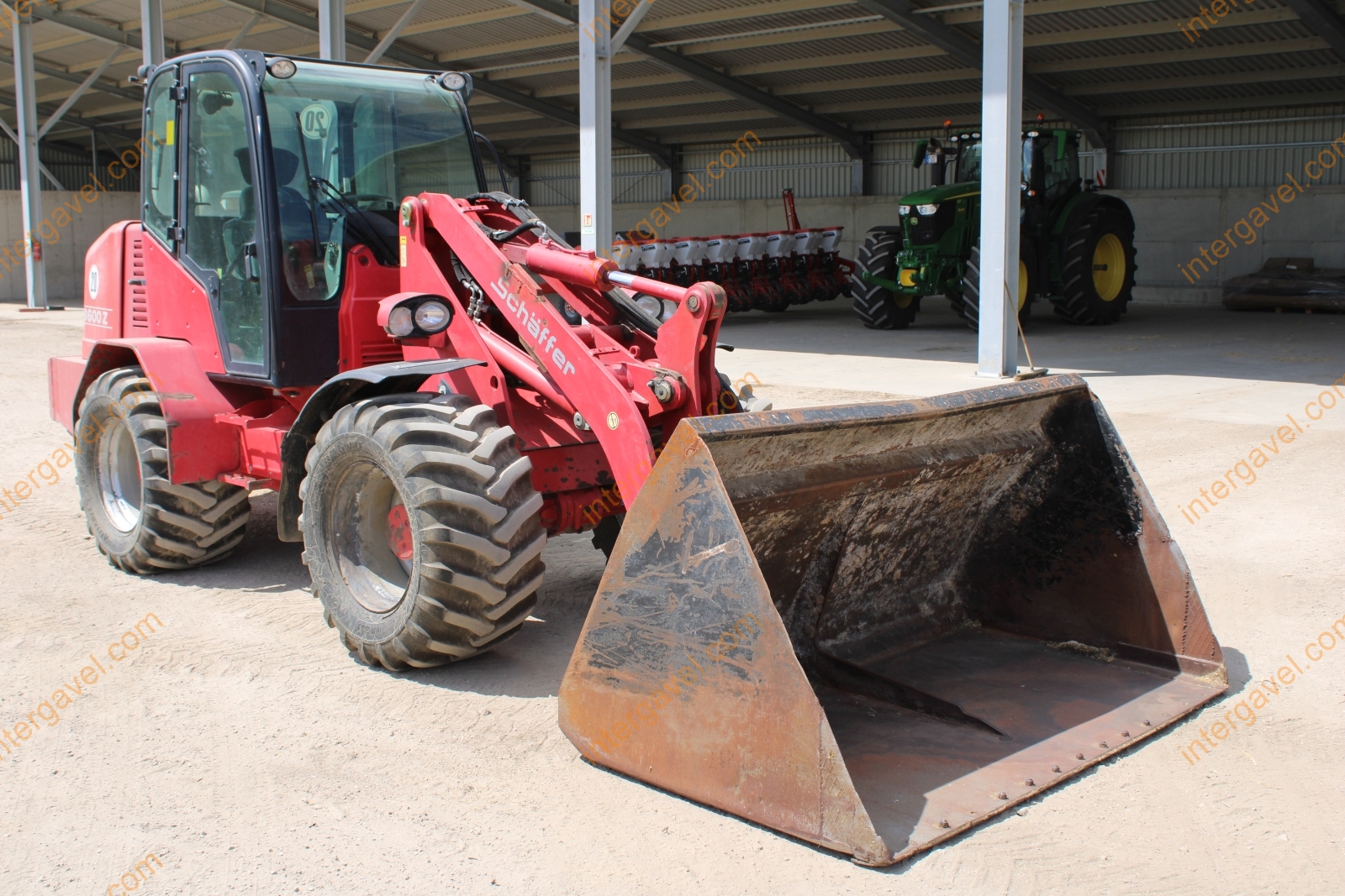 Kerekes rakodógép - Schäffer 2