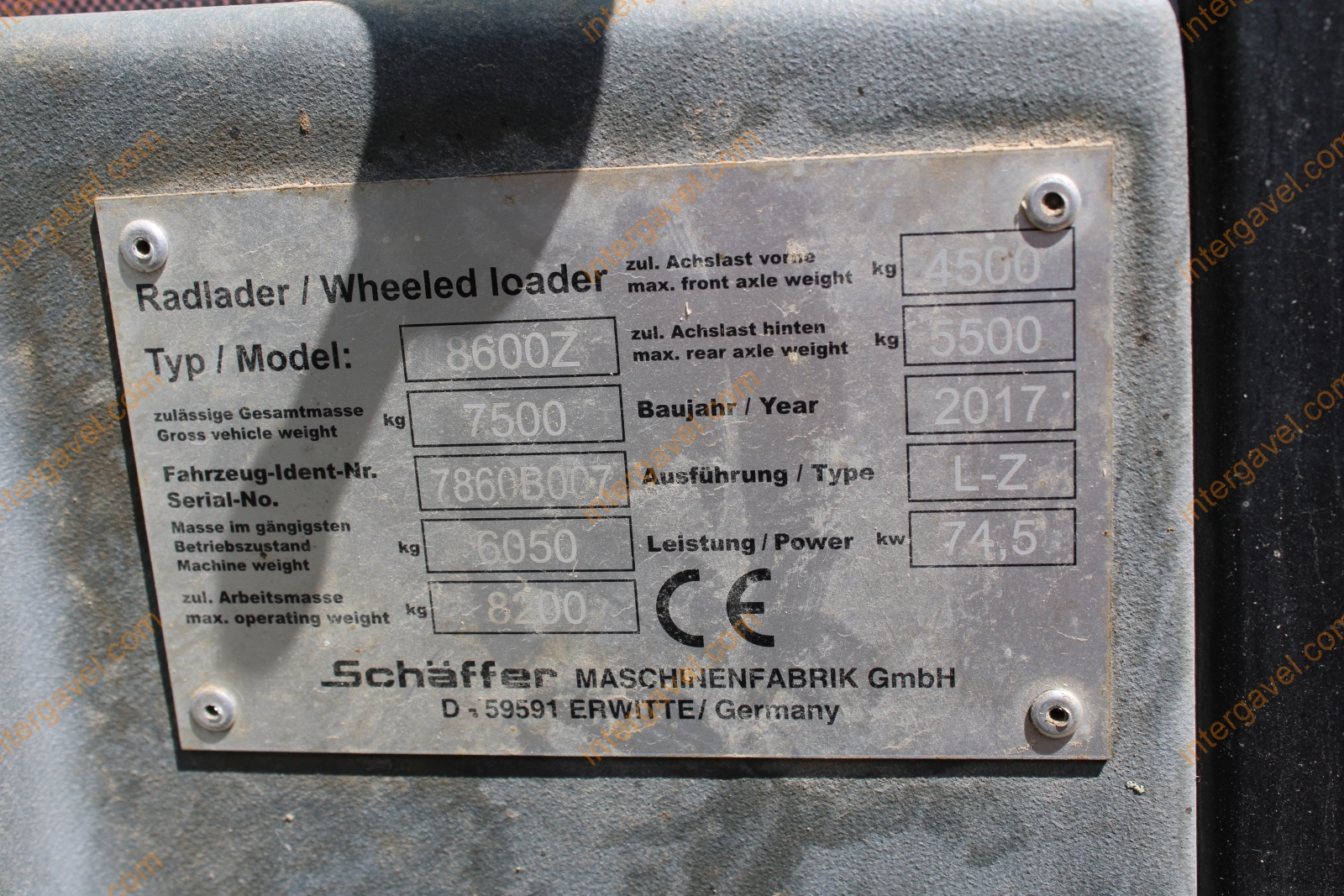 Kerekes rakodógép - Schäffer 5