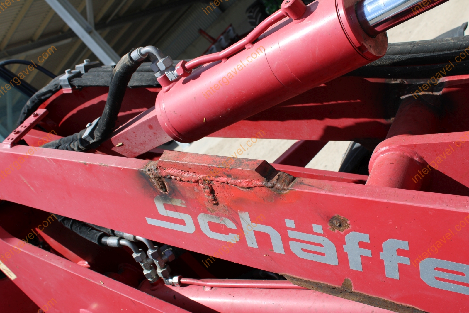 Kerekes rakodógép - Schäffer 10