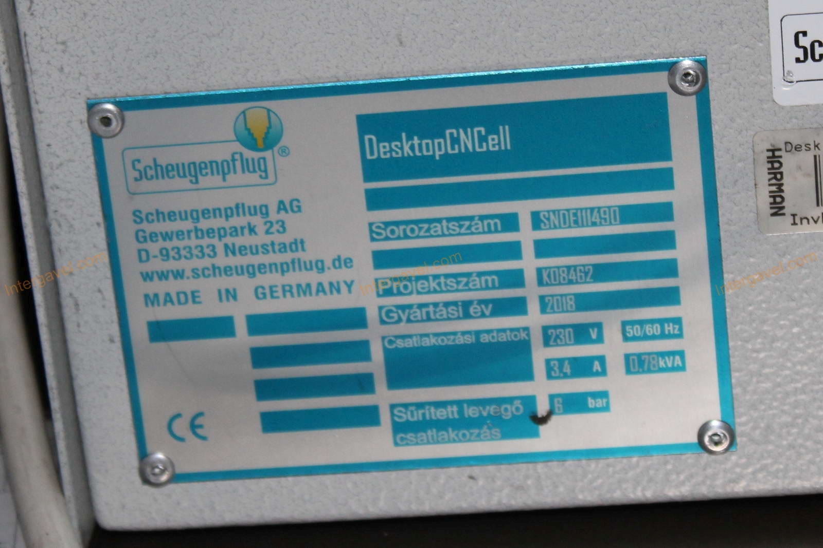 Bontott szerelő célgép 18