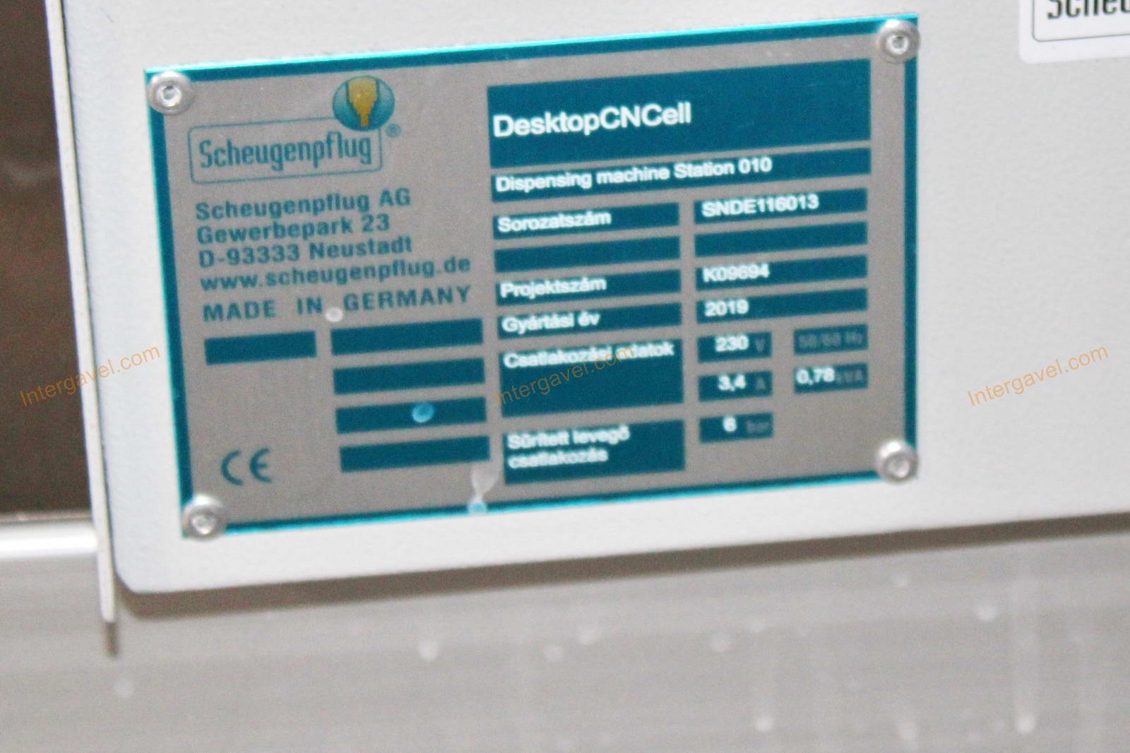 Bontott szerelő célgép 18