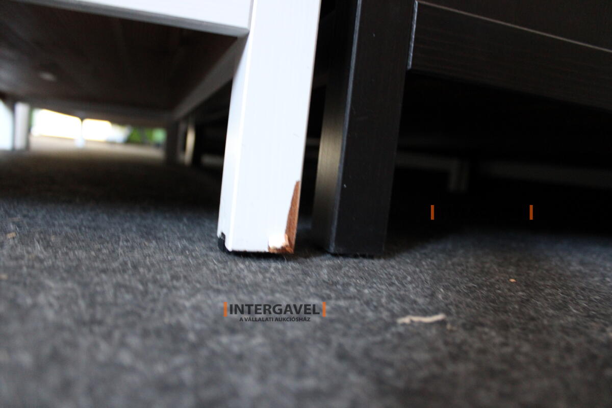 Előszobai pad (fekete) 3